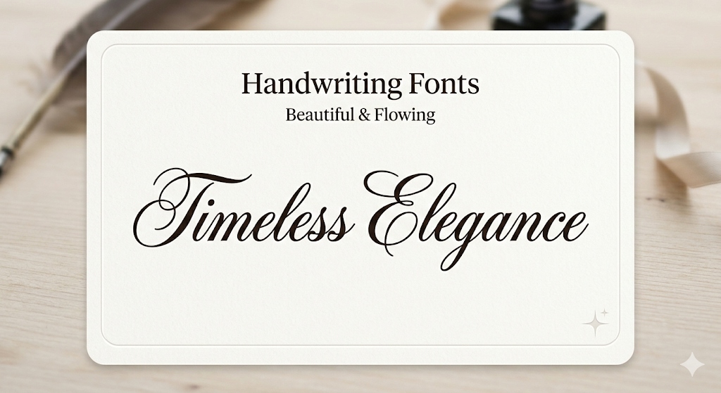 Handwriting Fonts